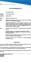 Chief Executive Officer - Reviewed Oct 2025